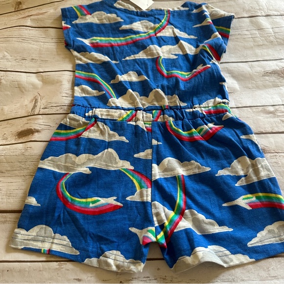 Mini boden airplane romper nwt 3/4
